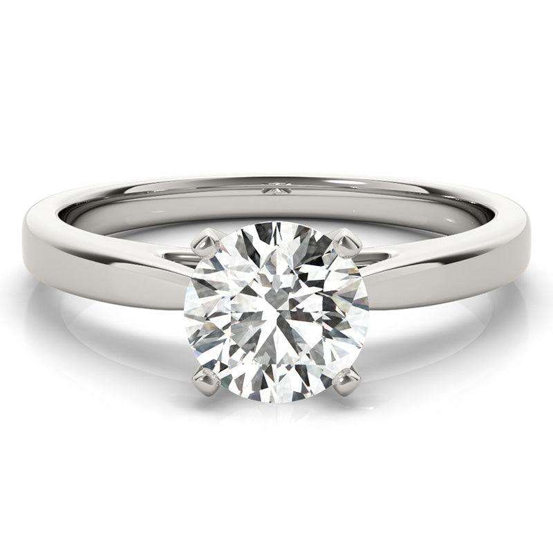 4 carat diamond platinum ring