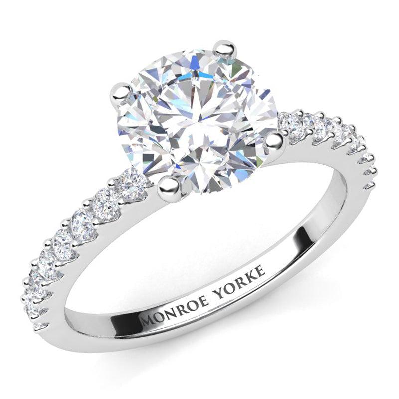 seven carat diamond engagement ring