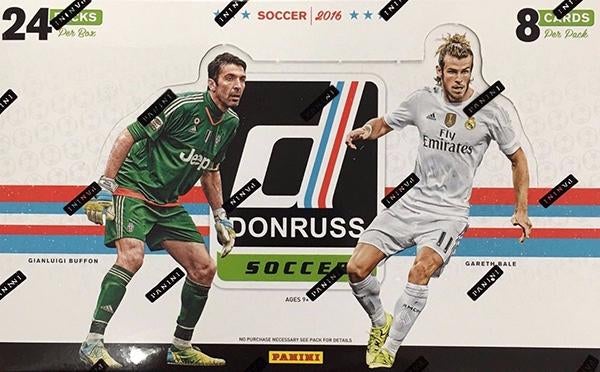 Panini Donruss 2016 Soccer Hobby Box OVP 24 Packs 