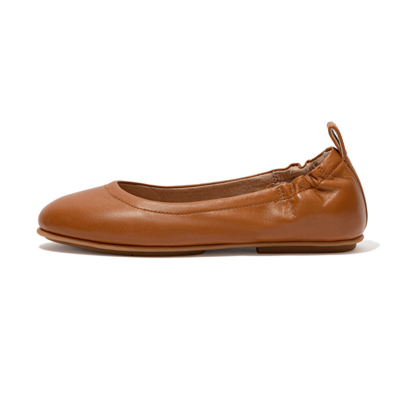 klok ketting Toneelschrijver FitFlop Allegro Ballet Flat Shoes in Light Tan – Island Trends