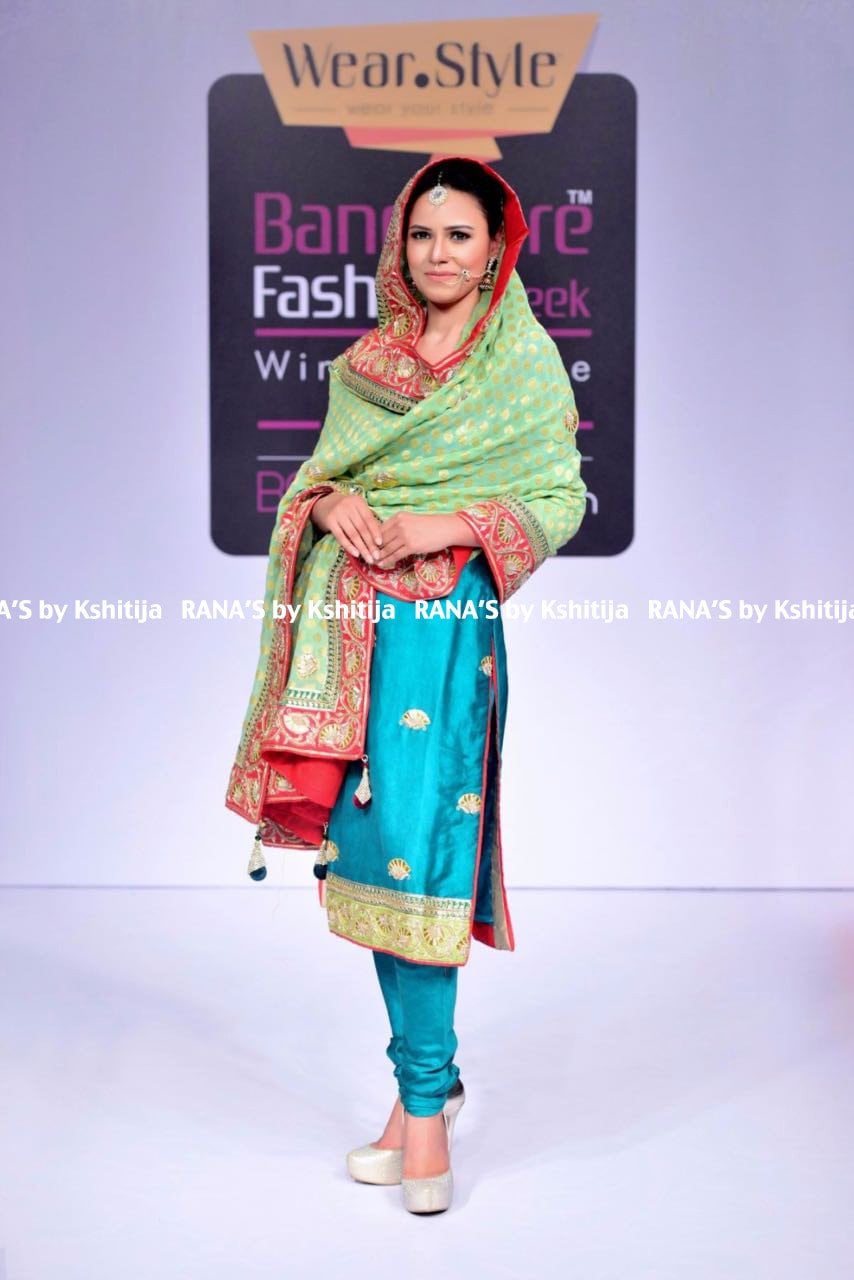 Gorgeous Green Banarsi Chudidar Salwar Suit Set – ranasbykshitija