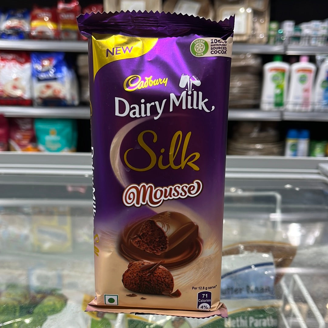 Cadbury Dairy Milk Silk Mousse Big 116 g – The Greens Basket