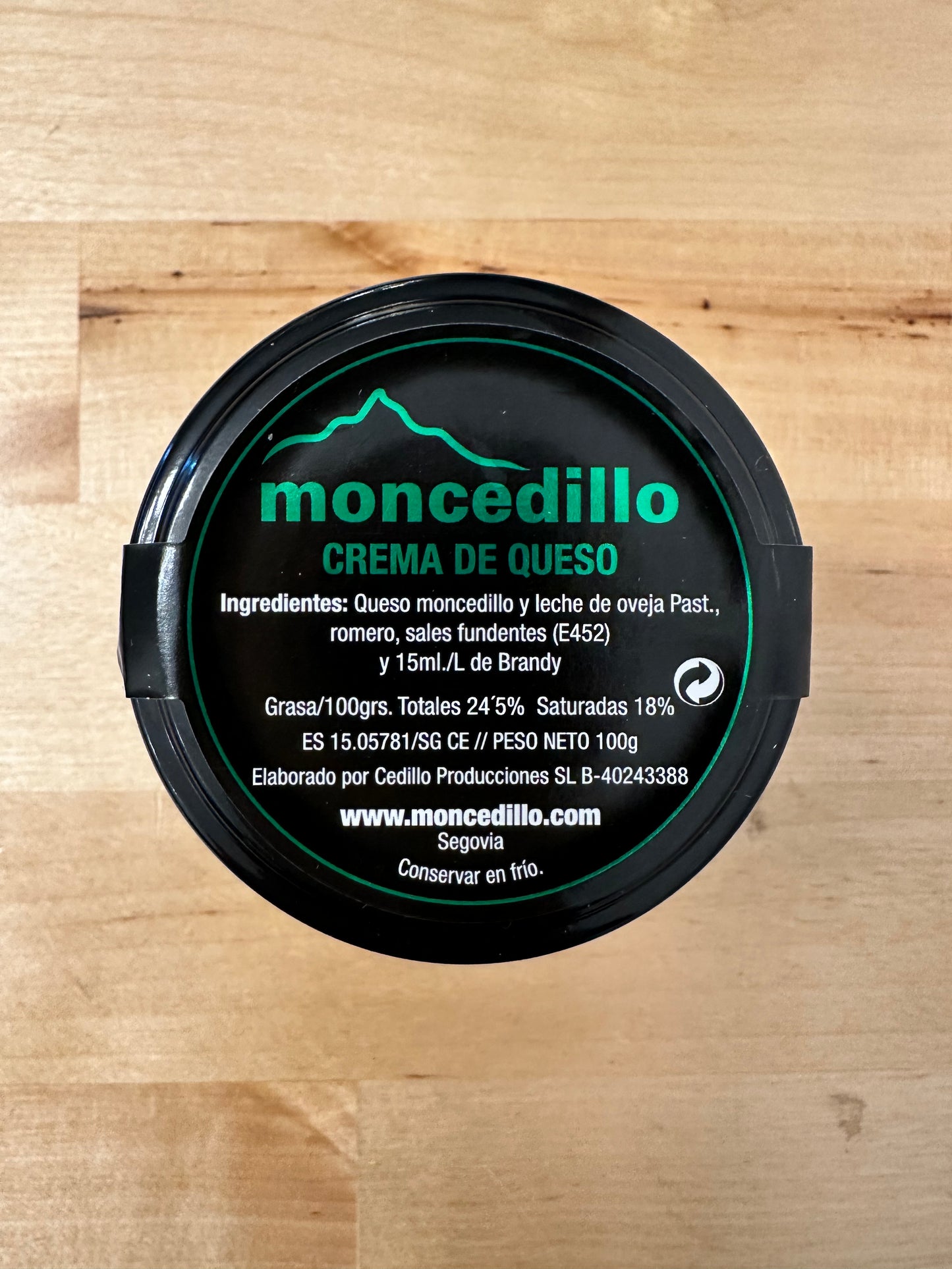 
                  
                    Moncedillo Crema De Queso 100g Jar
                  
                