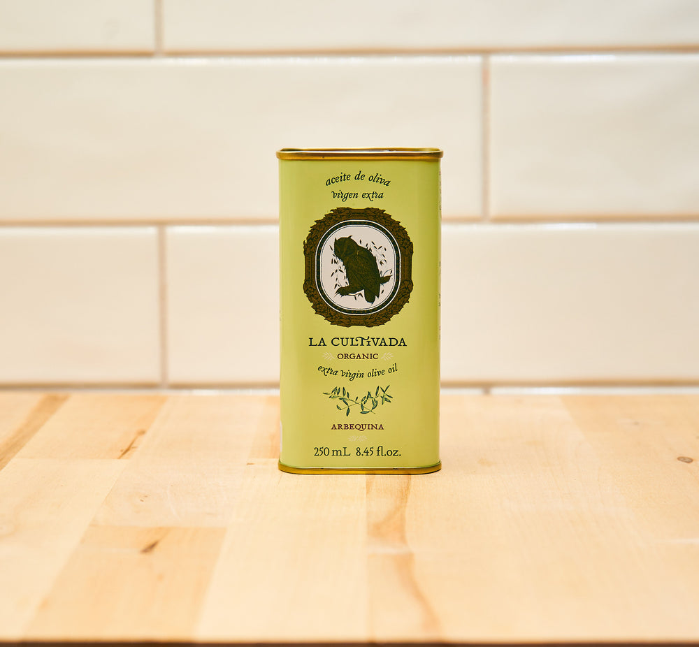 LA CULTIVADA Organic Extra Virgin Arbequina Olive Oil 250ml Tin