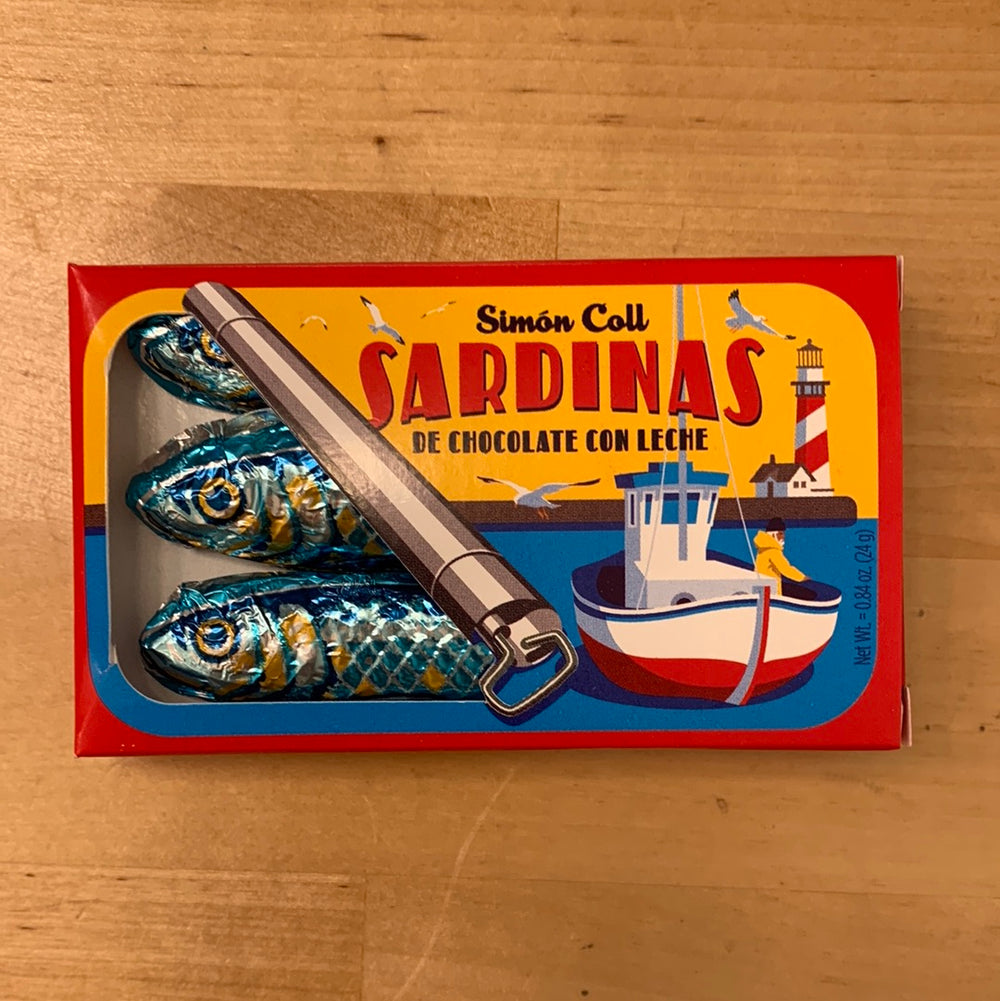 SIMON COLL Milk Chocolate Sardines