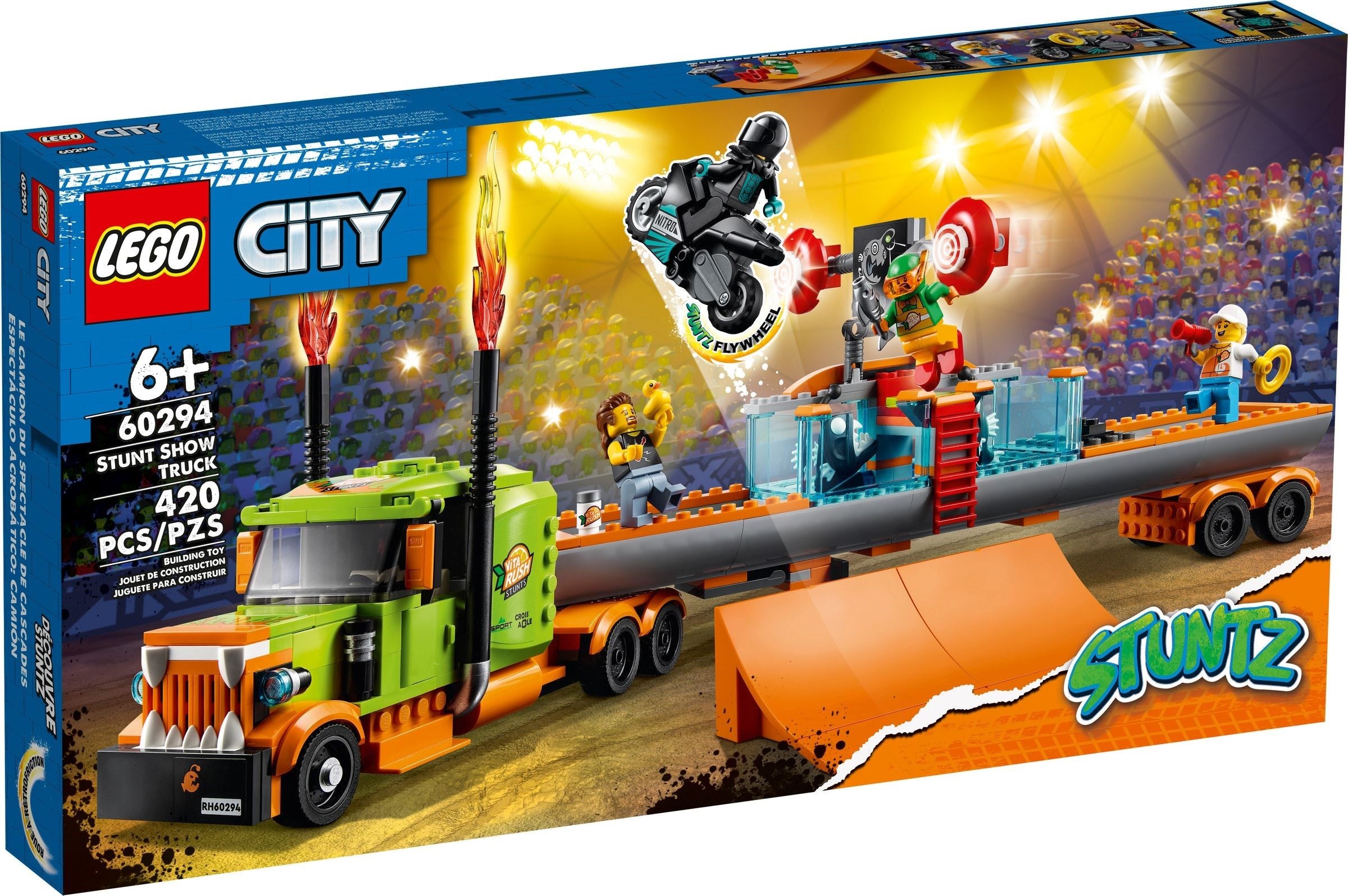 lego city truck and trailer