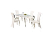 Adaline 2 White High Back Side Chairs