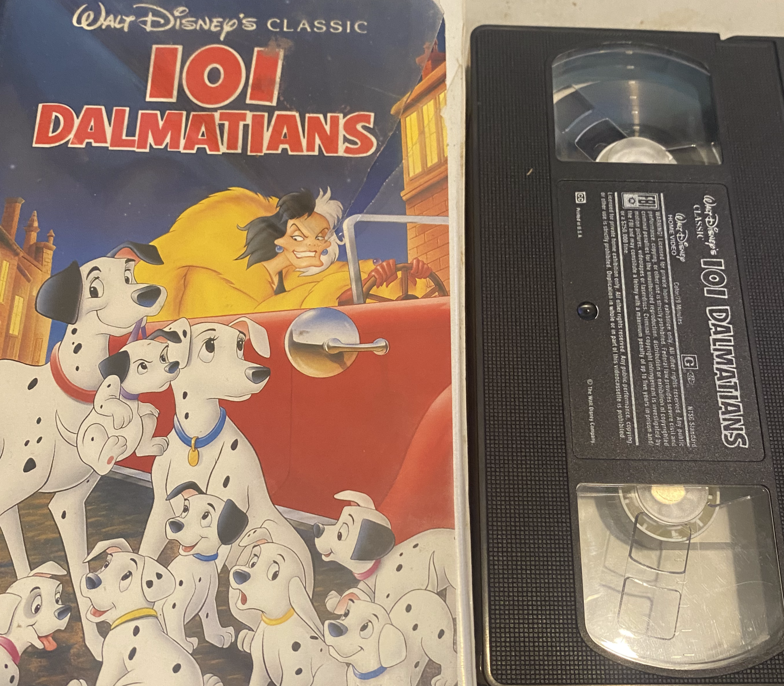 101 dalmatians vhs