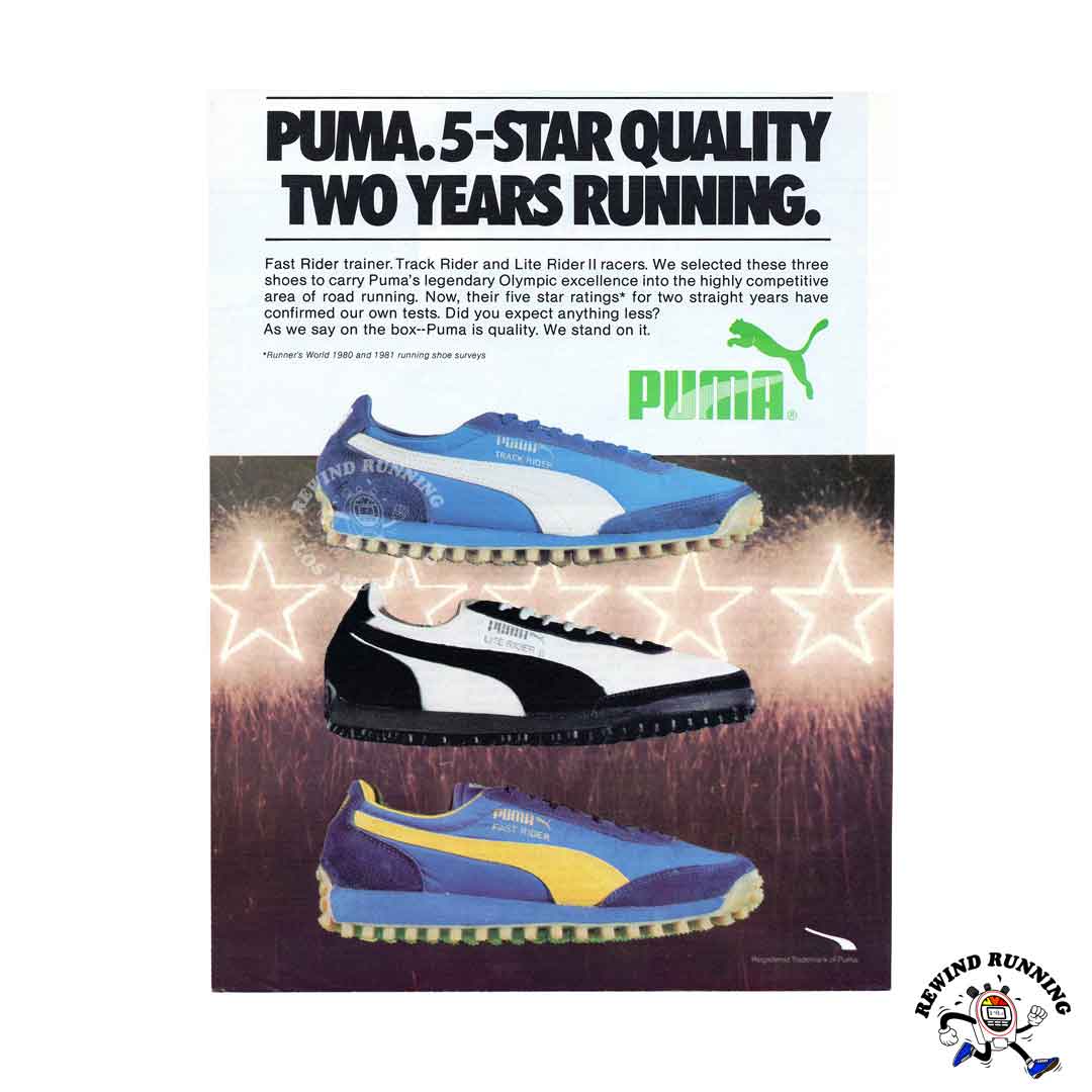 Nauwgezet lenen Honderd jaar Puma Fast Rider, Track Rider and Lite Rider II Runner's World 5-Star 1 –  Rewind Running™