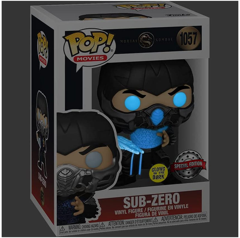 Mortal Kombat 2021 Sub-Zero Glow Pop! Vinyl Figure
