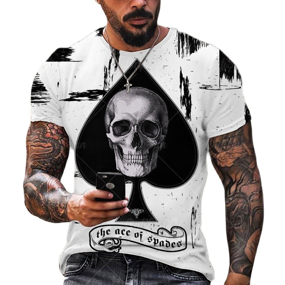 fashion skull t shirt