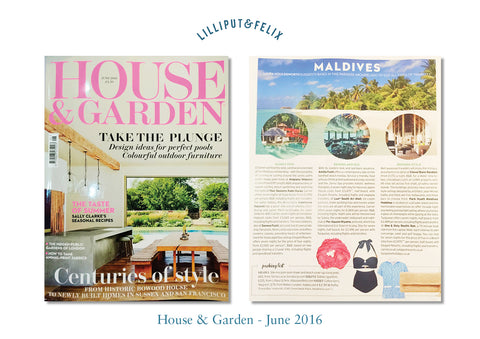 Lilliput & Felix in House & Garden June 2016