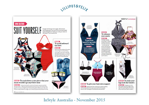 Lilliput & Felix in InStyle Australia- November 2015