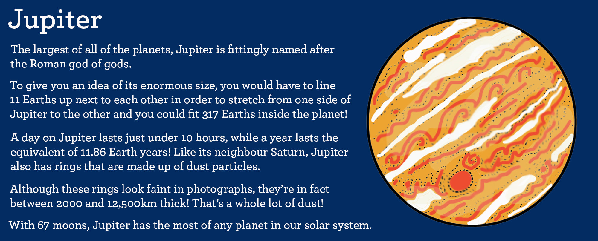 fun facts about planet jupiter