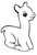 Alpaca Window Sticker