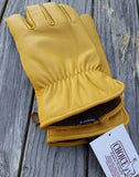Alpaca Knit lined leather gloves made in the USA