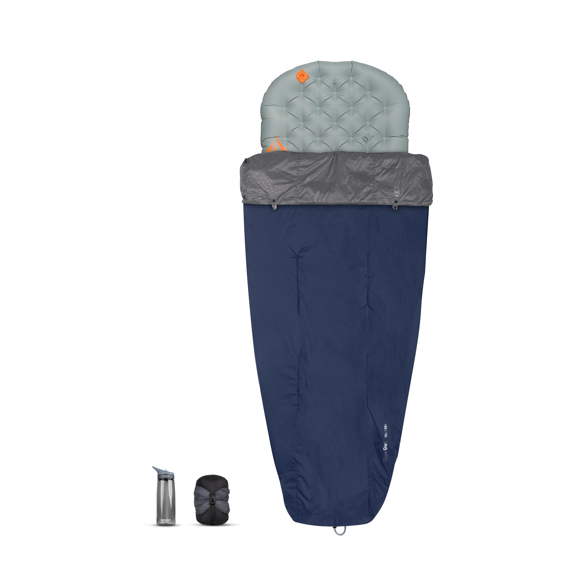 シートゥーサミット Glow GW キルト型 シュラフ - 寝袋/寝具