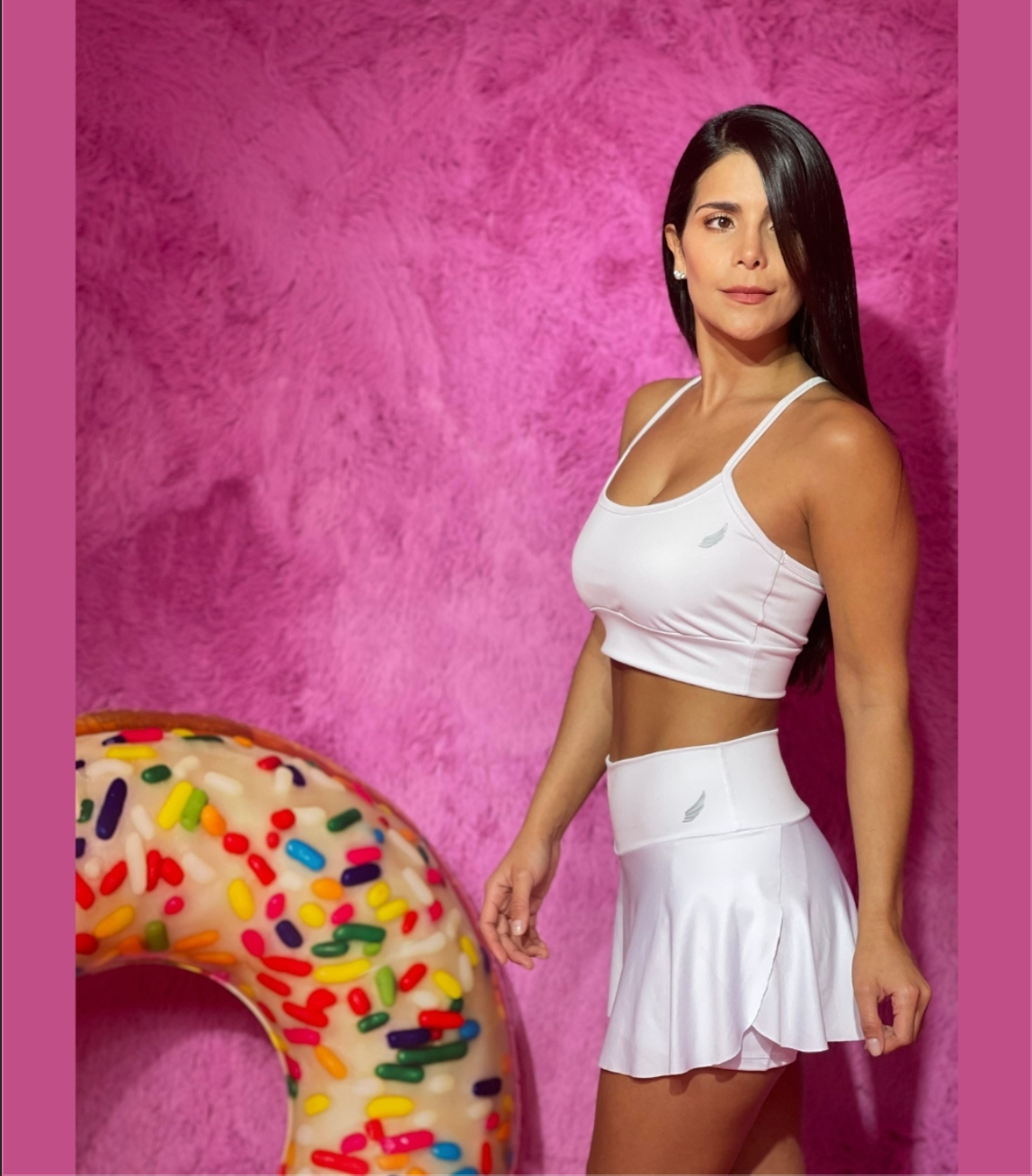 Falda Short Matilde Blanco