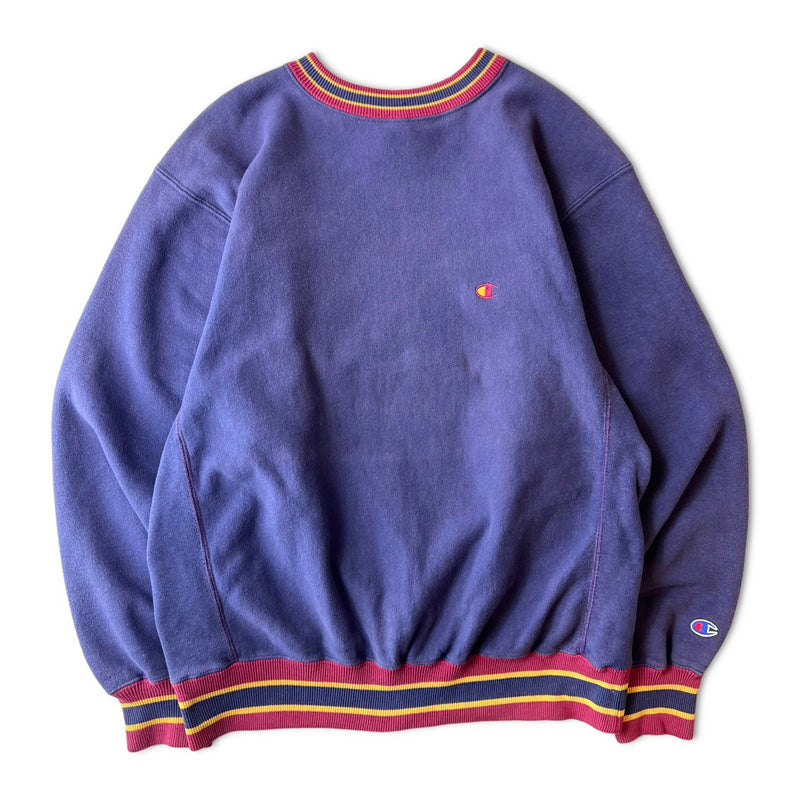 レア 90s USA製 Champion リバースウィーブ スウェット トレーナー L / 90年代 アメリカ製 オールド チャンピオン リブライン