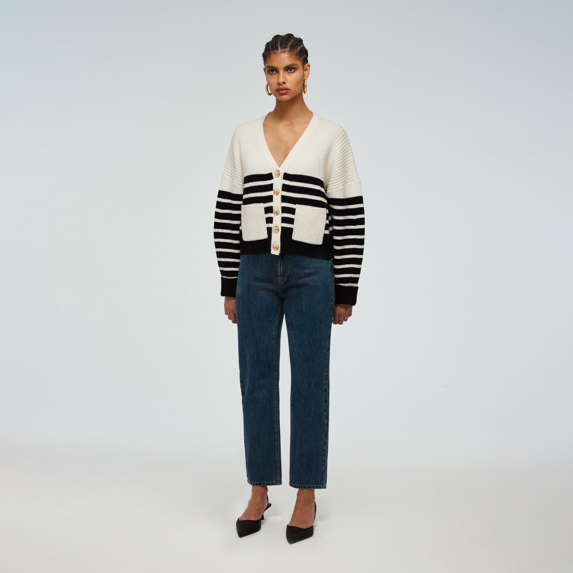 Mariner Stripe Cardigan