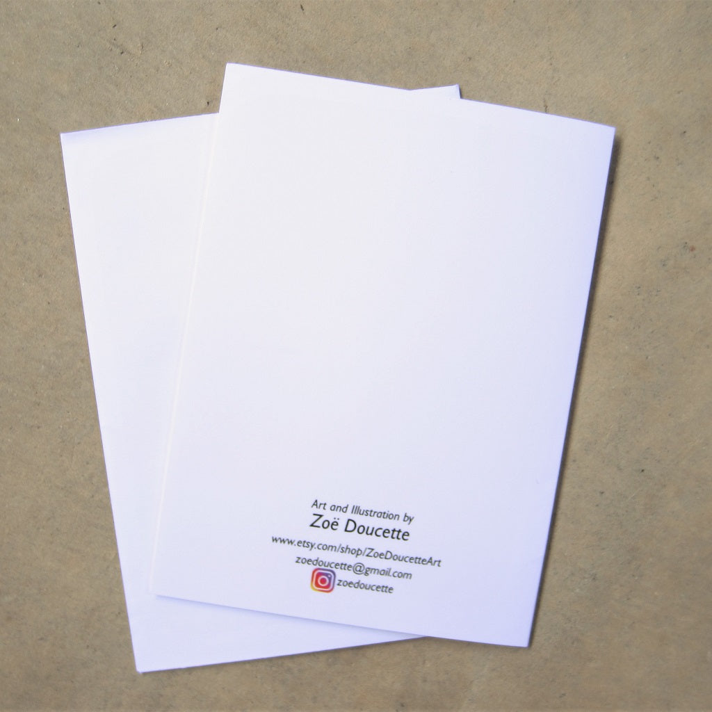 Greeting Card: Rose