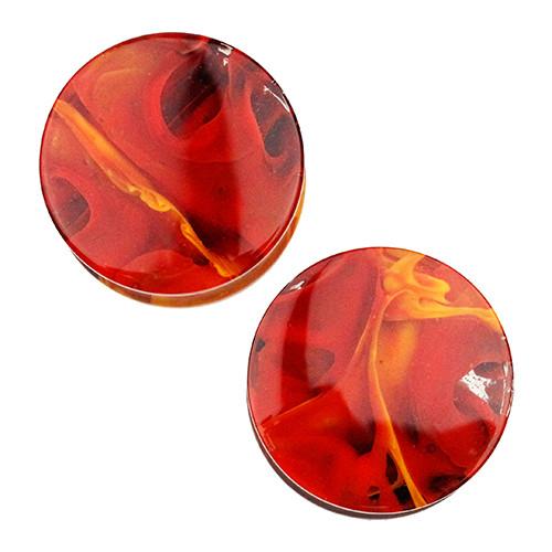 Tangerine Brown Power Plugs By Gorilla Glass Tulsa Body Jewelry