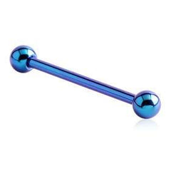 14g Titanium Straight Barbell (internal threads)