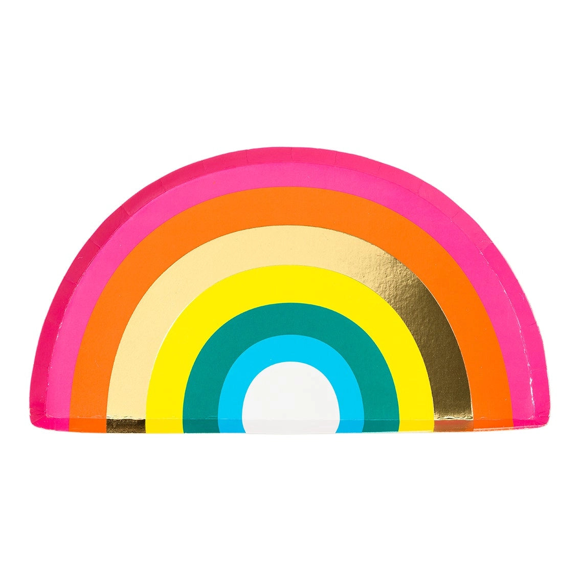 Pappteller Regenbogen