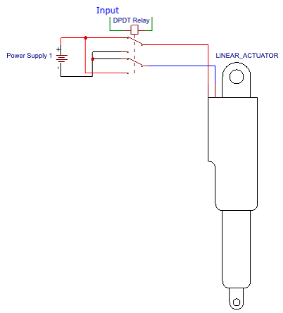 DPDT Relay Setup