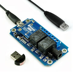 2 Channel Smartphone Bluetooth Relay Kit - (Andriod/iOS)