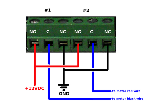 Screw Terminal Connections for Linear Actuator