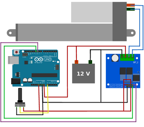 Linear Actuator with Arduino