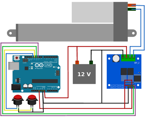Push Button Control with Arduino