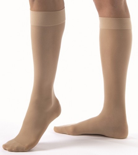 Jobst Ultrasheer 15-20 mmHg Closed Toe Knee High Moderate Compression Stockings