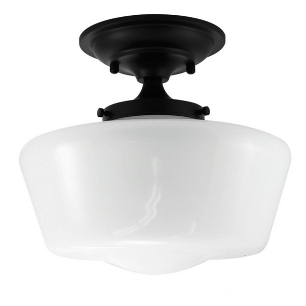 schoolhouse flush mount