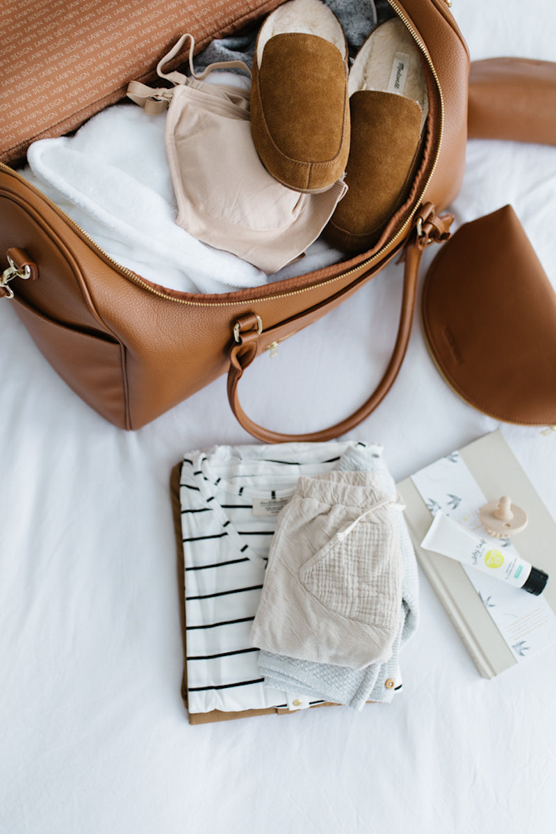 Fawn Design - Hospital Bag Checklist - Weekender Bag 