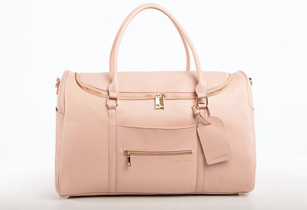 Fawn Design Weekender Bag in Blush 