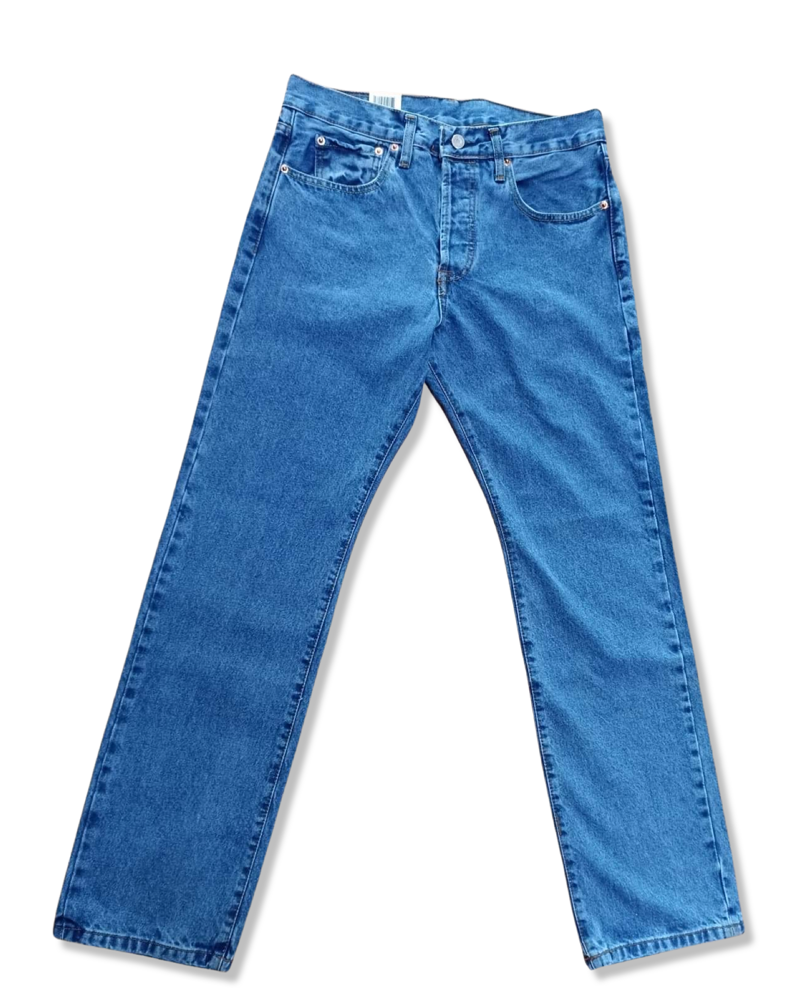 Pantalón LEVIS 501 color azul vaquero elegante