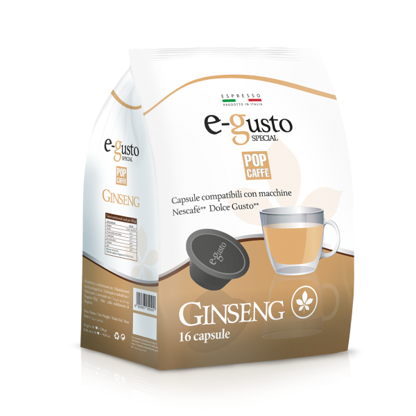 getuige Presentator nietig 96 Capsules Ginseng Pop Coffee Compatible Nescafè Dolce Gusto – Punto Caffè  Massafra
