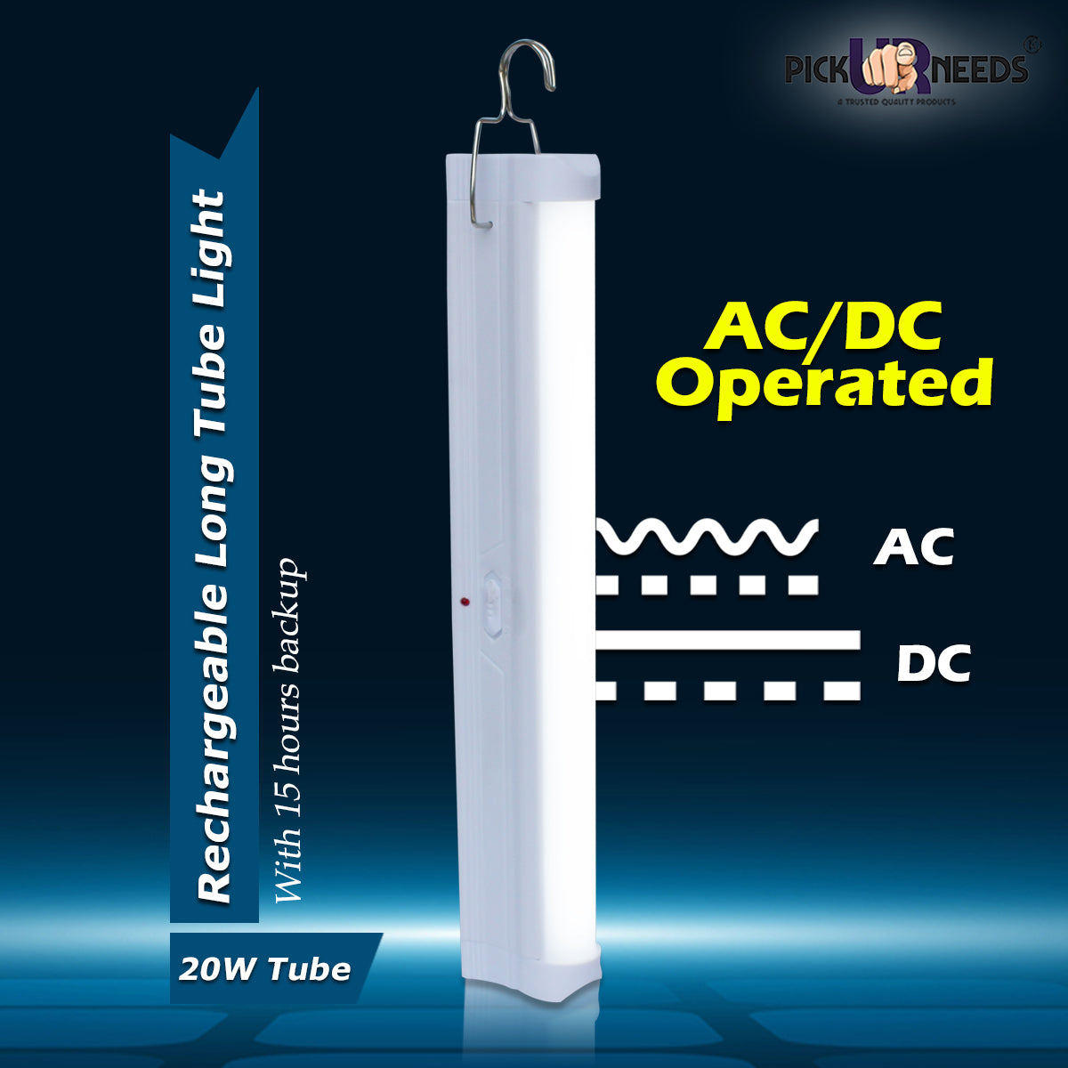 rechargeable led tube light