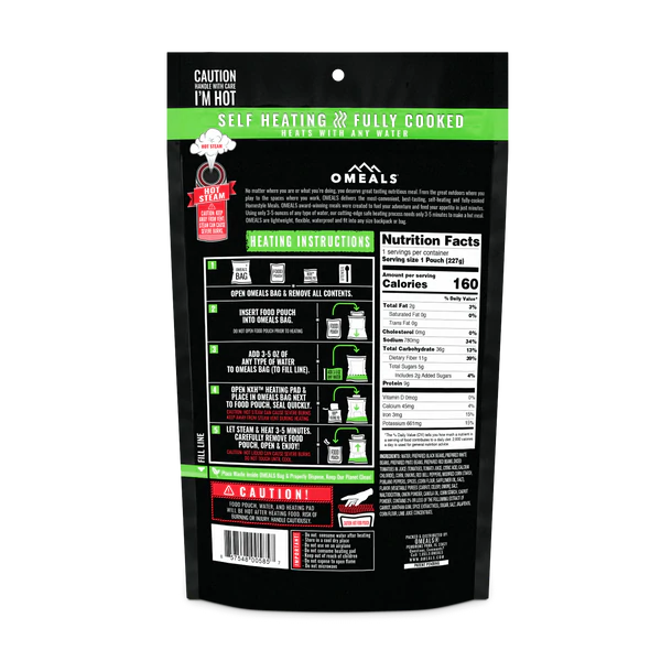Omeals - Vegetarian Chili 227g