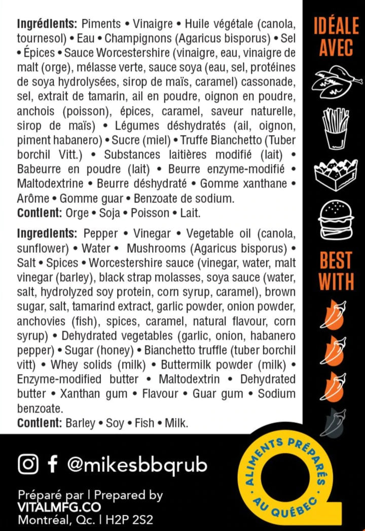 Mike's BBQ Rub - Truffalo 350ml