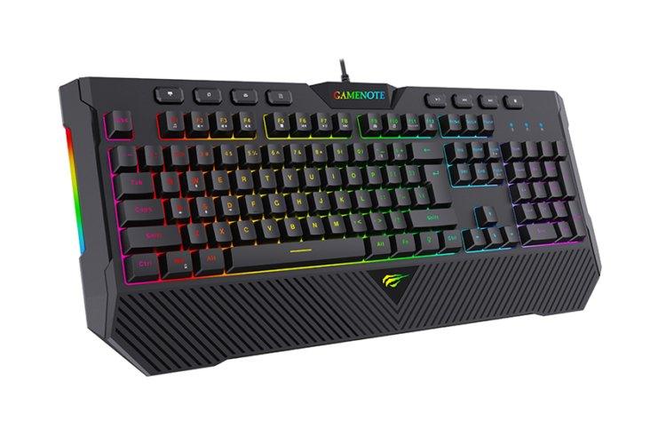 havit semi mechanical rgb gaming keyboard