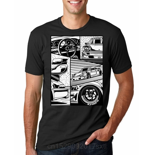 Persona responsable Brillante Plano Camiseta verano Porsche 911 – autoRsport42