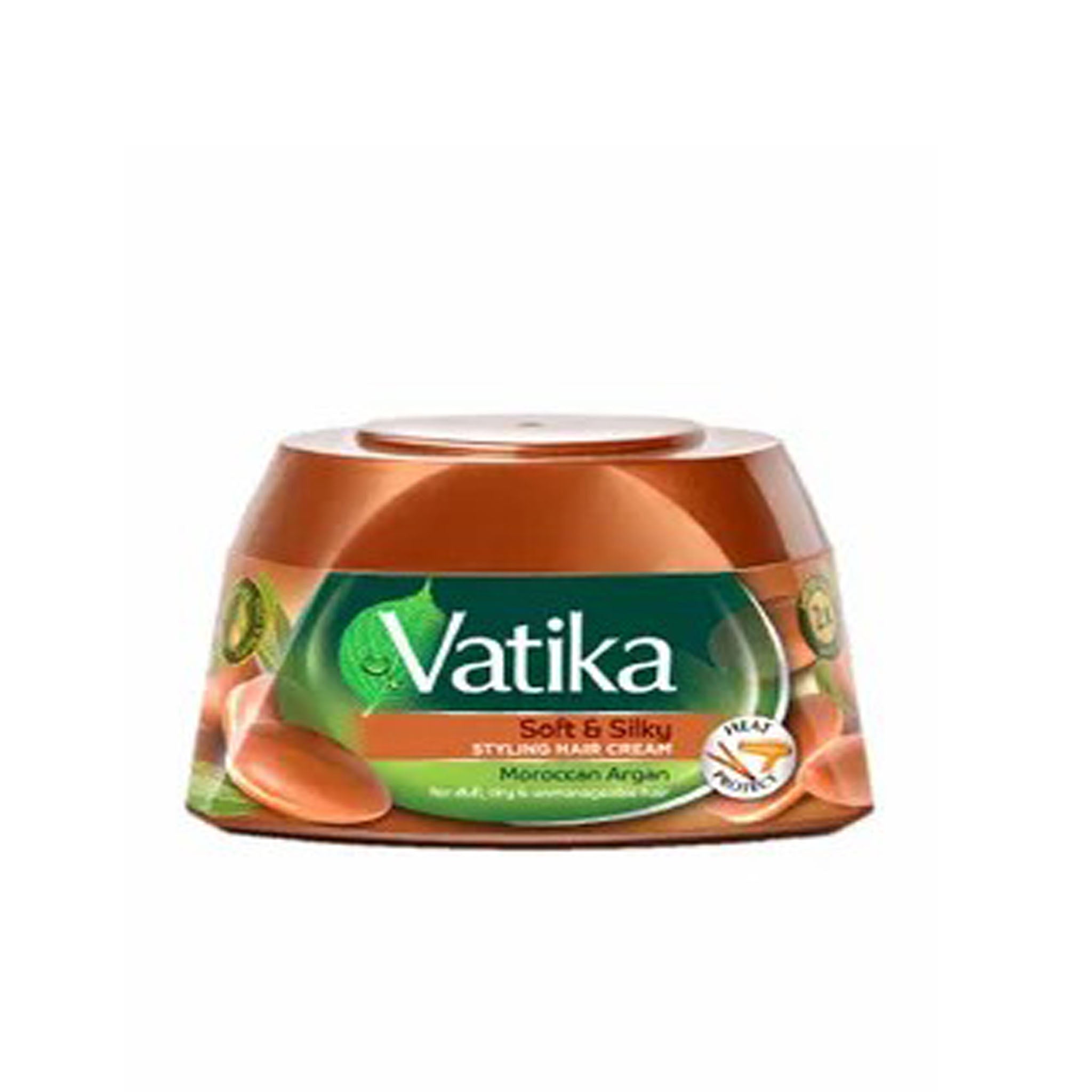 Vatika Hair Styling Cream Soft And Silky With Argan 140 Ml