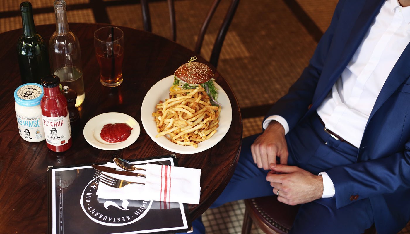 Mark Ramadan Sir Kensington's The Smith Restaurant Burger Fries noMad New york