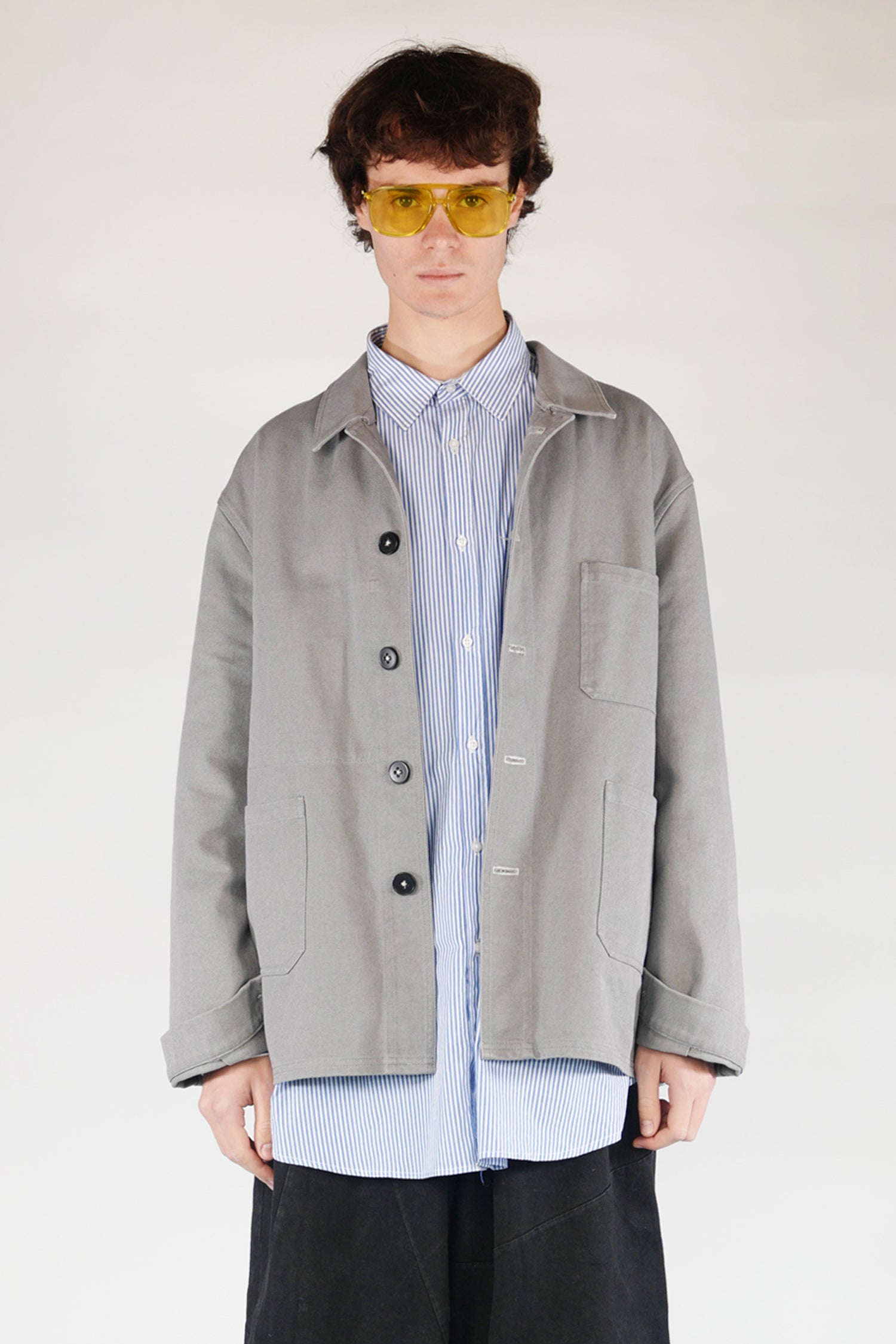 柿乃葉 MAATEE&SONS Wool Summer Shirt Jacket - ジャケット/アウター