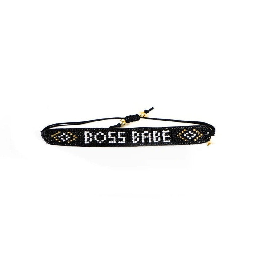 boss babe bracelet