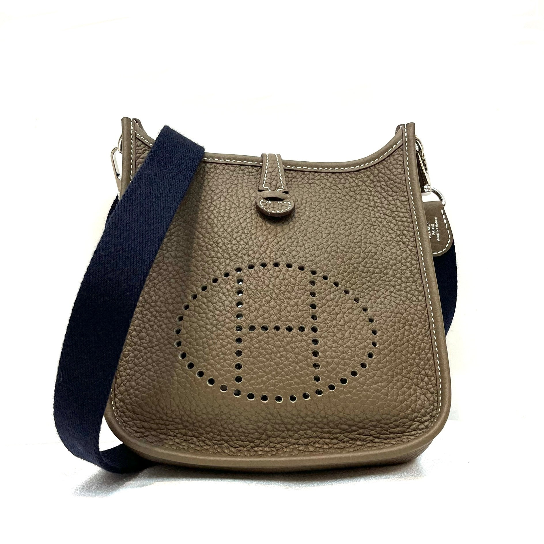 hermes bag with h in holes