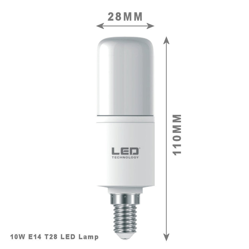 Riskeren Gewoon doen dutje T28 10W E14 Dimmable LED Lamp – Arredare Contemporary Lighting